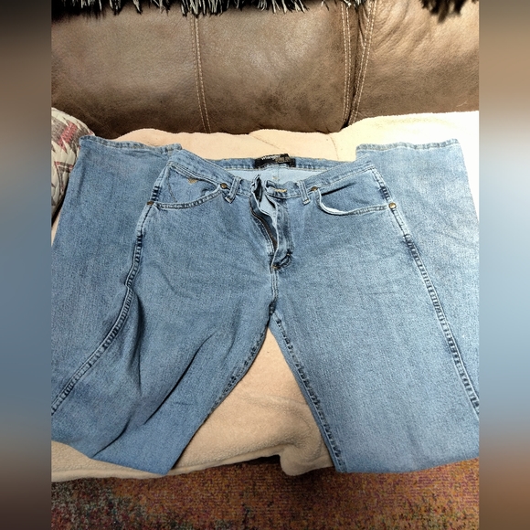 Wrangler George Strait Cowboy Cut Original Fit Jeans voor heren, Steen wassen, 30W / 30L